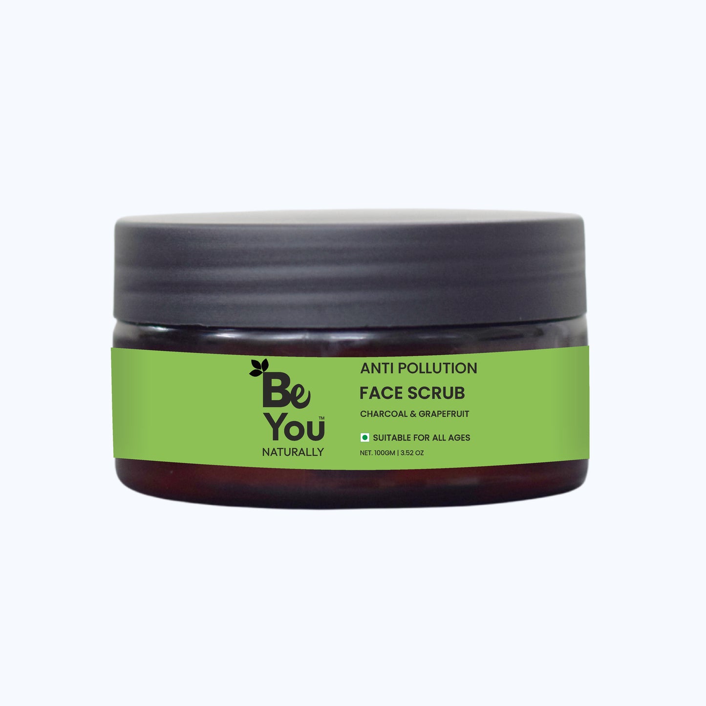 Anti Pollution Face Scrub with Charcoal & Grapefruit