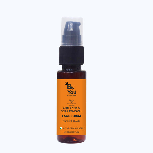 Anti Acne & Scar Removal Face Serum with Tea Tree & Orange