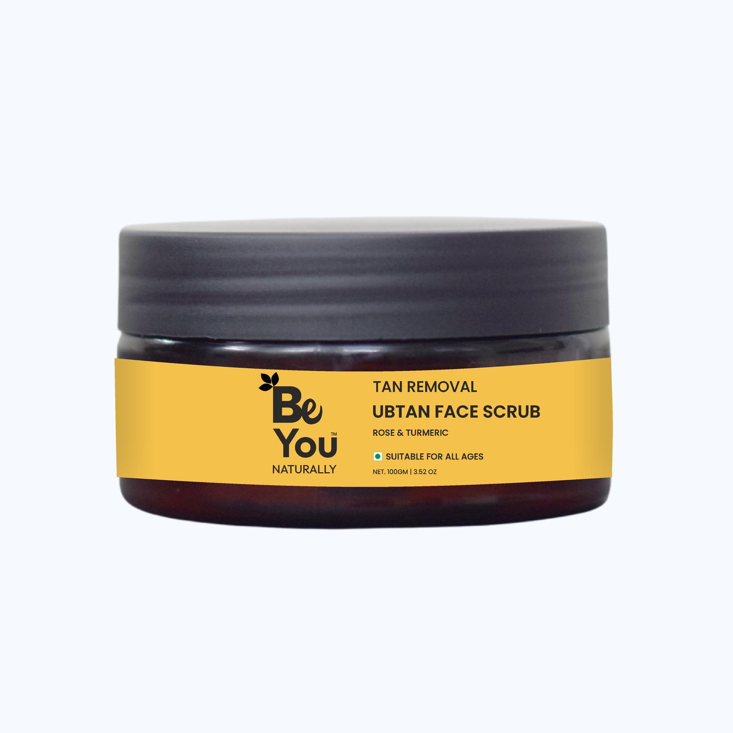 Tan Removal Ubtan Face Scrub with Rose & Turmeric